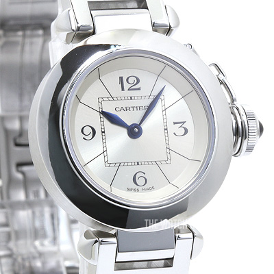 Cartier Pasha Miss Pasha Quartz (battery powered) Ladies dress watch W3140007