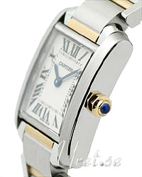 Cartier Tank Francaise Quartz (battery powered) Ladies dress watch W51007Q4
