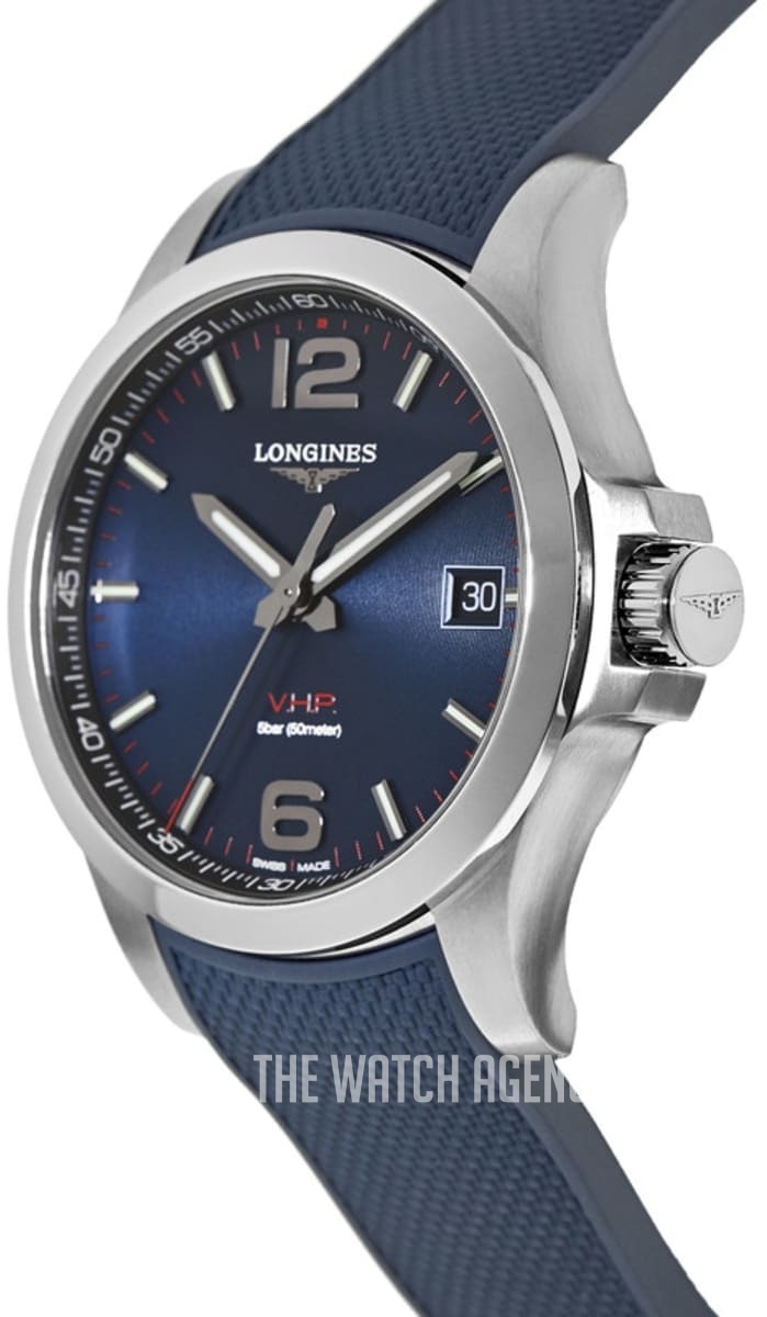 Longines Conquest V.H.P Quartz (battery powered) Men's dress watch L3.716.4.96.9