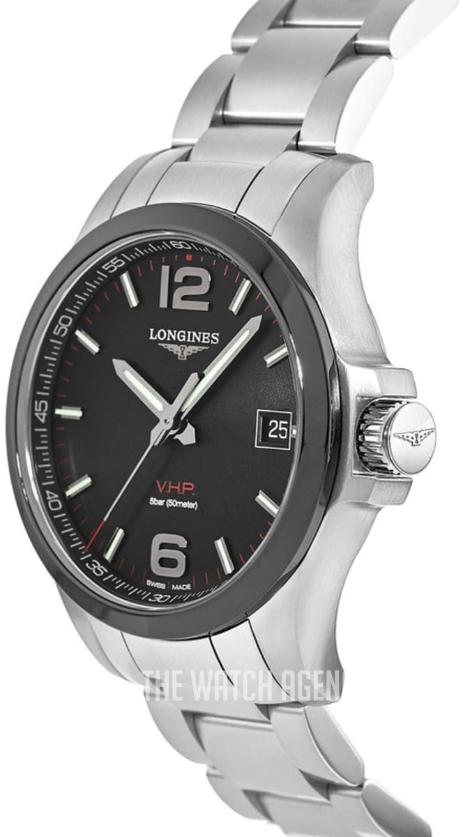 Longines Conquest V.H.P. Quartz (battery powered) Men's dress watch L3.719.4.56.6