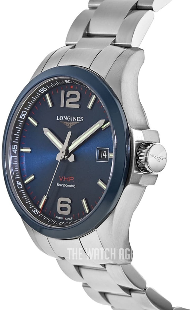 Longines Conquest V.H.P. Quartz (battery powered) Men's dress watch L3.729.4.96.6