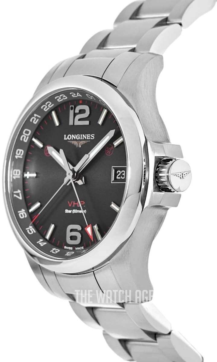 Longines Conquest V.H.P. Quartz (battery powered) Men's dress watch L3.718.4.56.6