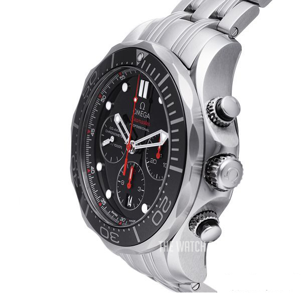 Omega Seamaster Diver 300m Co-Axial Chronograph 44mm Automatic winding Men's divers watch 212.30.44.50.01.001