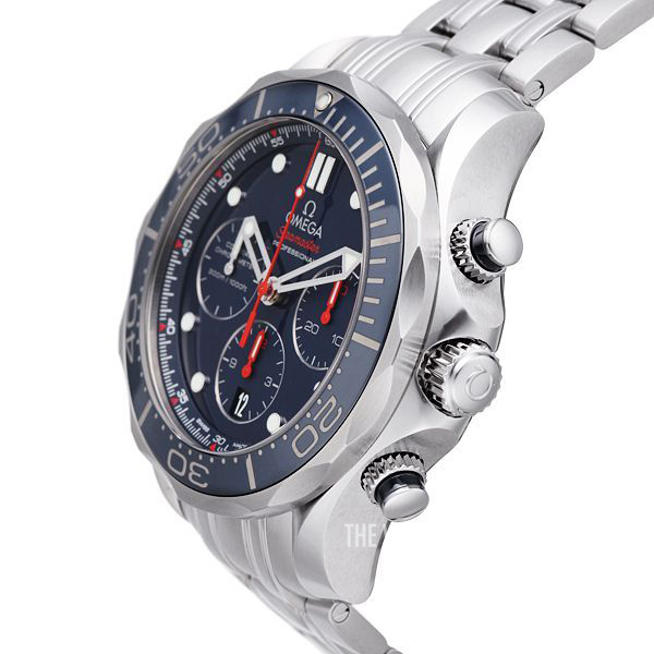 Omega Seamaster Diver 300m Co-Axial Chronograph 44mm Automatic winding Men's divers watch 212.30.44.50.03.001