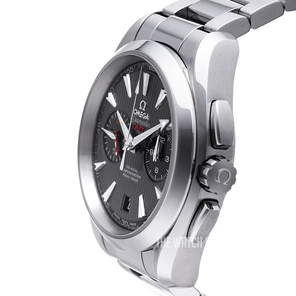 Omega Seamaster Aqua Terra 150m Co-Axial Chronograph GMT 43mm Automatic winding Men's dress watch 231.10.43.52.06.001