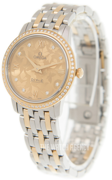 Omega De Ville Prestige Quartz 27.4mm Quartz (battery powered) Ladies dress watch 424.25.27.60.58.002