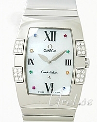 Omega Constellation Quadrella Quartz (battery powered) Ladies dress watch 1586.79.00