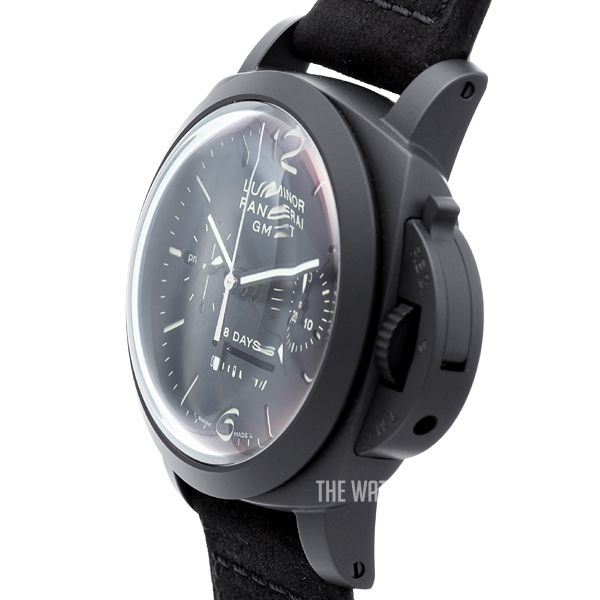 Panerai Special Luminor 1950 Ceramic 8 Days Chrono Monopulsante GMT Mechanical, hand-wound Men's Dress / Sport PAM00317