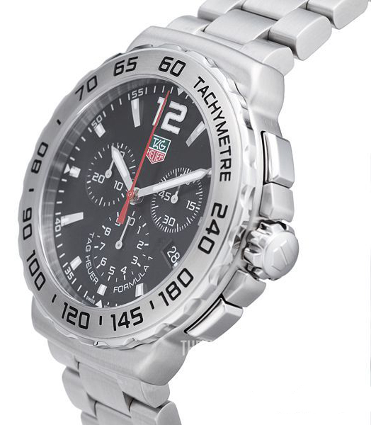 TAG Heuer Formula 1 Chronograph 42 mm Quartz (battery powered) Men's Racing watch CAU1112.BA0858