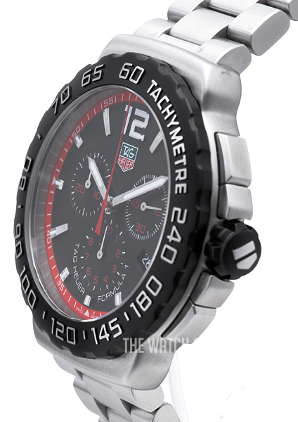 TAG Heuer Formula 1 Chronograph 42 mm Quartz (battery powered) Men's Racing watch CAU1116.BA0858
