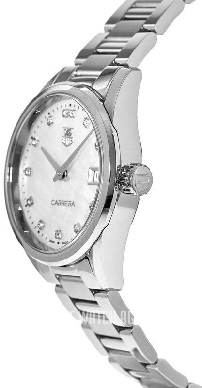 TAG Heuer Carrera MOP Quartz (battery powered) Ladies dress watch WAR1314.BA0778