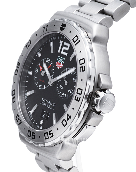 TAG Heuer Formula 1 Grande Date Alarm 42 mm Quartz (battery powered) Men's Racing watch WAU111A.BA0858