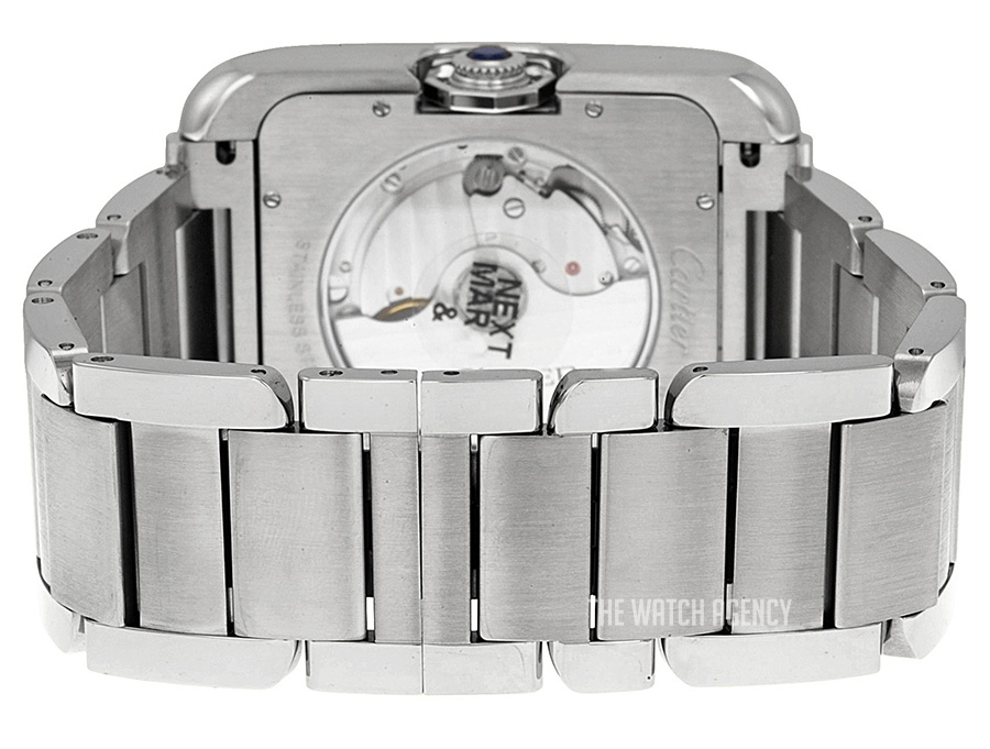 Cartier Tank Anglaise Automatic winding Men's dress watch W5310008