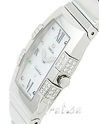 Omega Constellation Quadrella Quartz (battery powered) Ladies dress watch 1586.79.00
