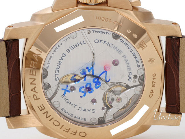 Panerai Historic Luminor 1950 8 Days GMT Mechanical, hand-wound Men's Dress / Sport PAM00289