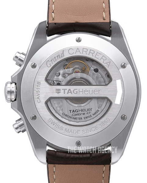 TAG Heuer Grand Carrera Calibre 17 Automatic Chronograph Automatic winding Men's Racing watch CAV511B.FC6225