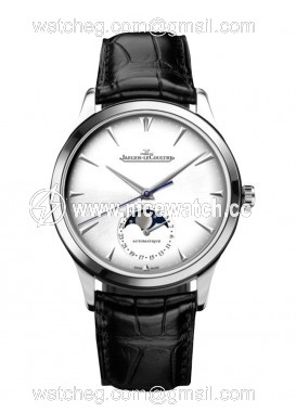 Jaeger LeCoultre Master Ultra Thin Moon Automatic winding Men's dress watch 1368420
