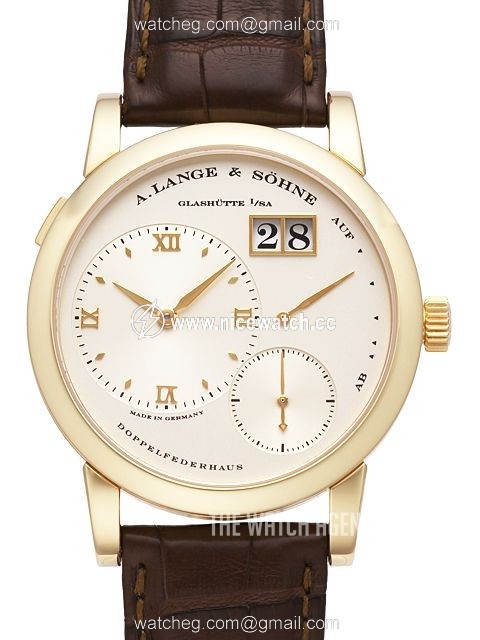 A. Lange & Sohne Lange 1 Mechanical, hand-wound Men's dress watch 101.021
