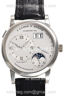 A. Lange & Sohne Lange 1 Moon Phase Mechanical, hand-wound Men's dress watch 109.025