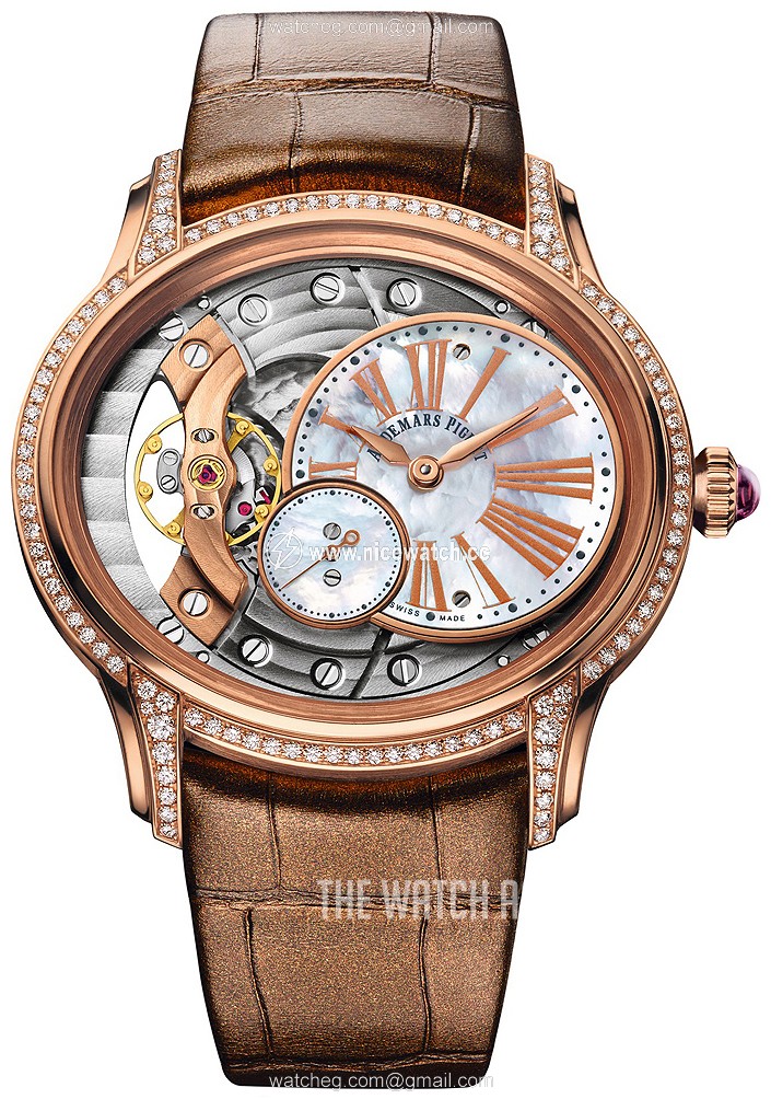 Audemars Piguet Millenary Automatic winding Ladies dress watch 77247OR.ZZ.A812CR.01