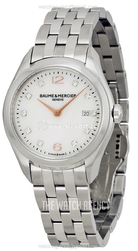 Baume & Mercier CLIFTON Quartz (battery powered) Ladies dress watch M0A10176