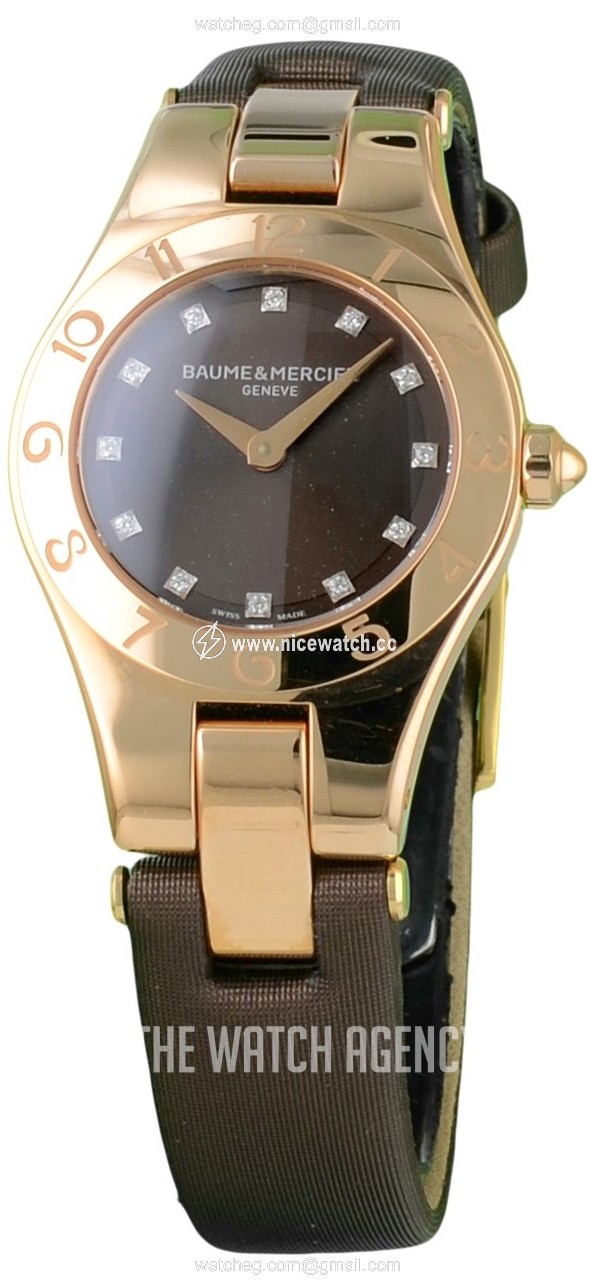 Baume & Mercier LINEA Quartz (battery powered) Ladies dress watch MOA10090