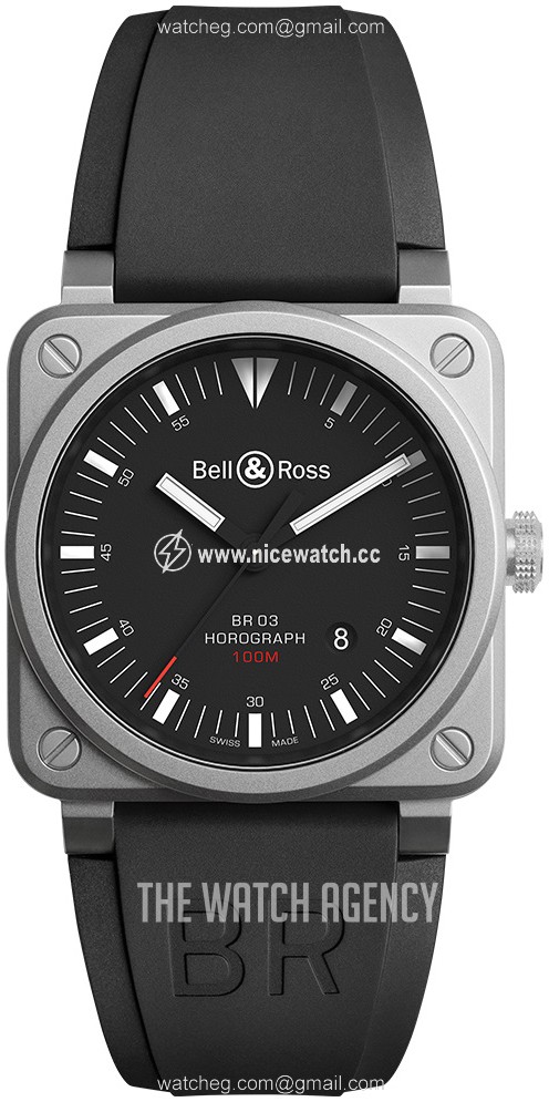 Bell & Ross Br 03-92 Automatic winding Men's dress watch BR-03-92-HOROGRAPH