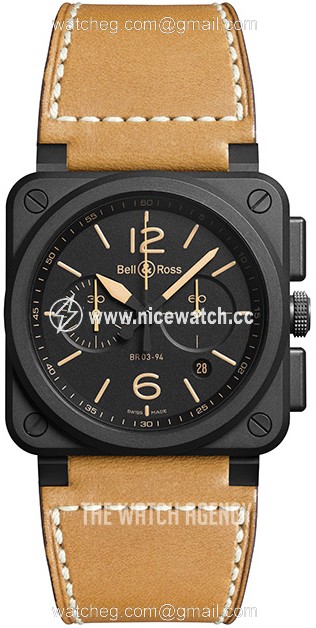 Bell & Ross Br 03-94 Automatic winding Men's Dress / Sport BR-03-94-HERITAGE-CERAMIC
