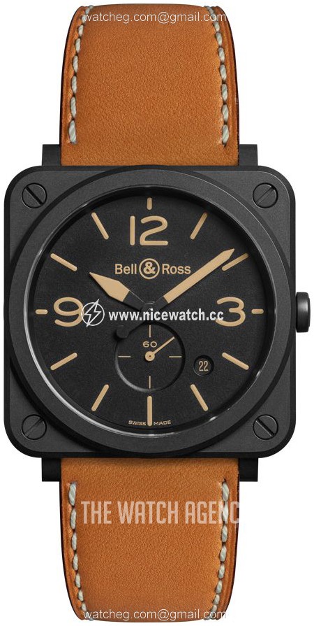 Bell & Ross BR S Quartz Quartz (battery powered) Unisex dress watch BR-S-HERITAGE-CERAMIC