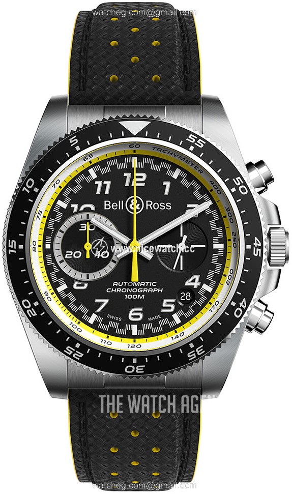 Bell & Ross Vintage Automatic winding Men's Dress / Sport BR-V3-94-RS20-CALFSKIN