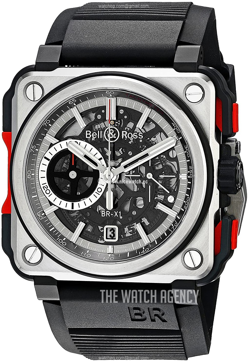Bell & Ross Experimental Automatic winding Men's Dress / Sport BR-X1-BLACK-TITANIUM