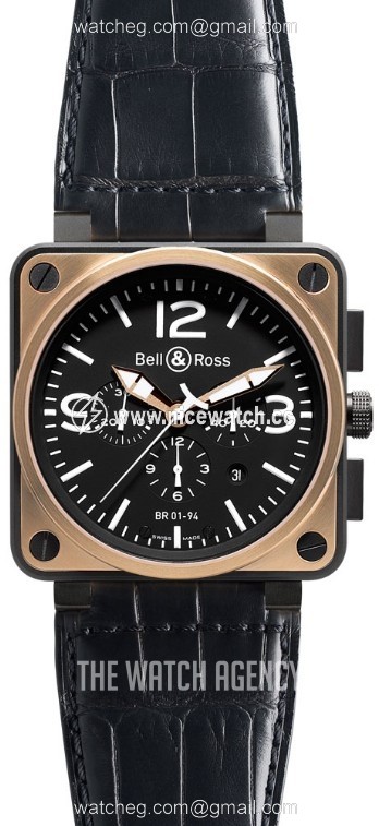 Bell & Ross BR 01-94 Automatic winding Men's watch BR0194-BICOLOR