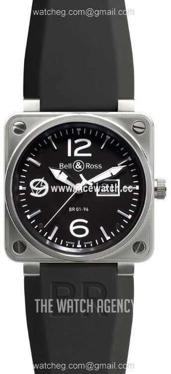 Bell & Ross BR 01-96 Automatic winding Men's watch BR0196-BL-ST