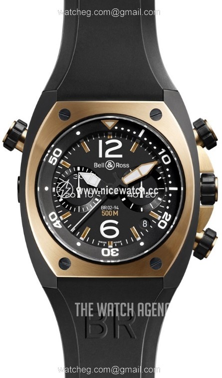 Bell & Ross BR 02-94 Automatic winding Men's watch BR02-CHR-BICOLOR