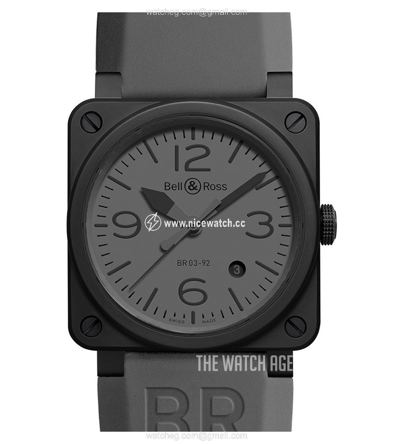 Bell & Ross Br 03-92 Automatic winding Men's watch BR0392-COMMANDO-CE