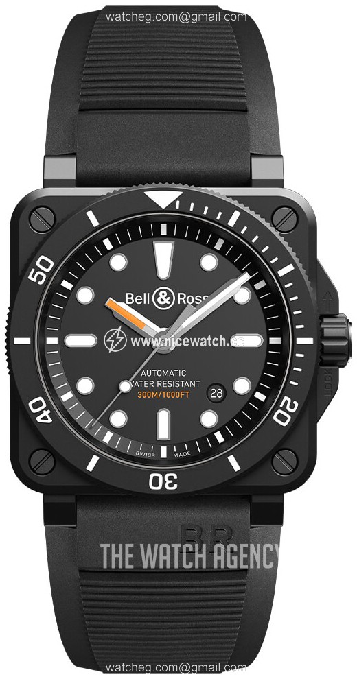 Bell & Ross Br 03-92 Automatic winding Men's Dress / Sport BR0392-D-BL-CE-SRB