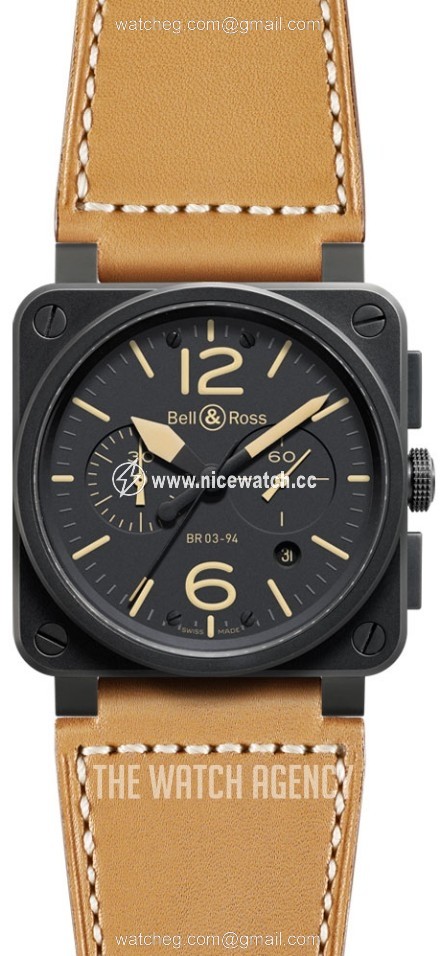 Bell & Ross Br 03-94 Automatic winding Men's watch BR0394-HERITAGE