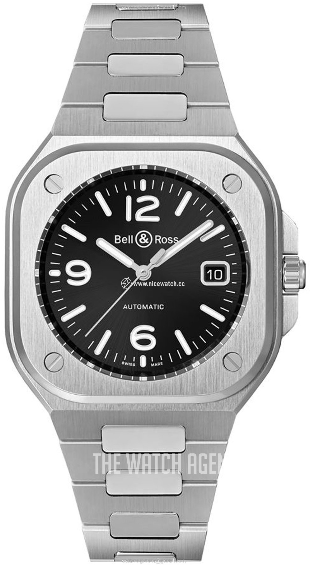 Bell & Ross Br 05 Automatic winding Men's dress watch BR05A-BL-ST-SST