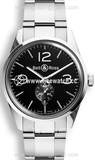 Bell & Ross BR 123 Automatic winding Men's watch BRG123-BL-ST-SST