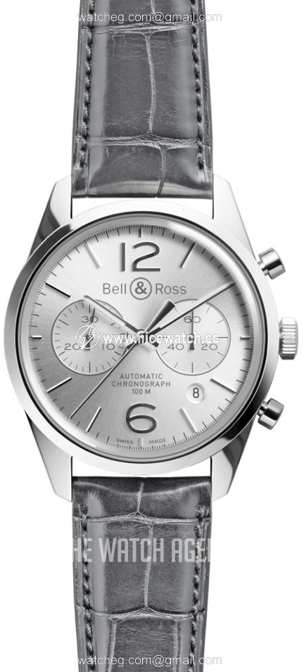 Bell & Ross BR 126 Automatic winding Men's watch BRG126-WH-ST-SCR