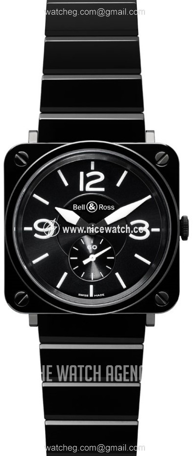 Bell & Ross BR S Quartz Quartz (battery powered) Men's watch BRS-BL-CERAMIC-SCE