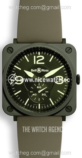 Bell & Ross BR S Quartz Quartz (battery powered) Men's watch BRS-CERAM-MIL
