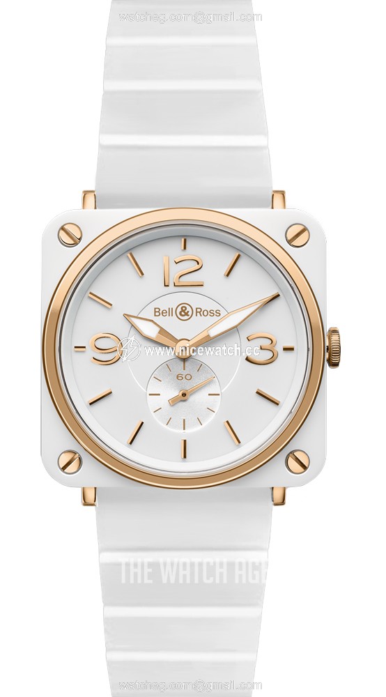Bell & Ross BR S Quartz Quartz (battery powered) Men's watch BRS-PKG-WH-C-SCE