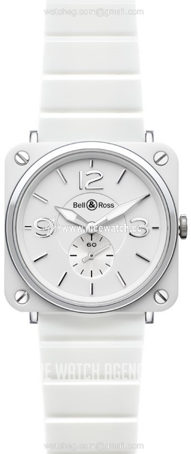 Bell & Ross BR S Quartz Quartz (battery powered) Men's watch BRS-WH-CERAMIC-SCE