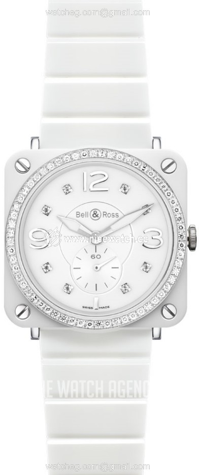 Bell & Ross BR S Quartz Quartz (battery powered) Men's watch BRS-WHC-PH-LGD-SCE