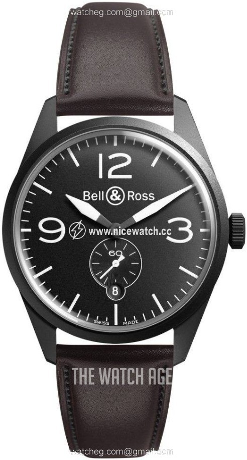 Bell & Ross BR 123 Automatic winding Men's watch BRV123-BL-CA-SCA