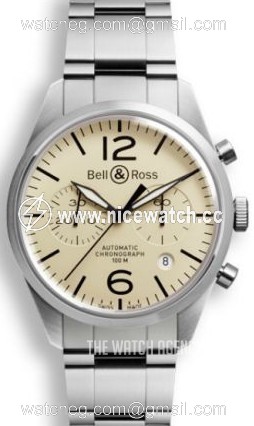 Bell & Ross BR 126 Automatic winding Men's watch BRV126-BEI-ST-SST
