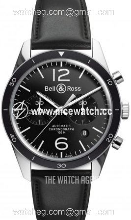 Bell & Ross BR 126 Automatic winding Men's watch BRV126-BL-BE-SCA