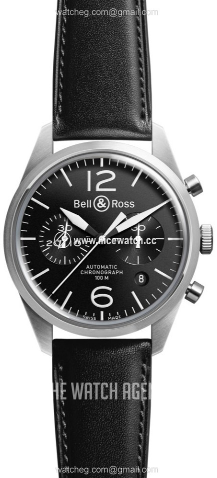 Bell & Ross BR 126 Automatic winding Men's watch BRV126-BL-ST-SCA