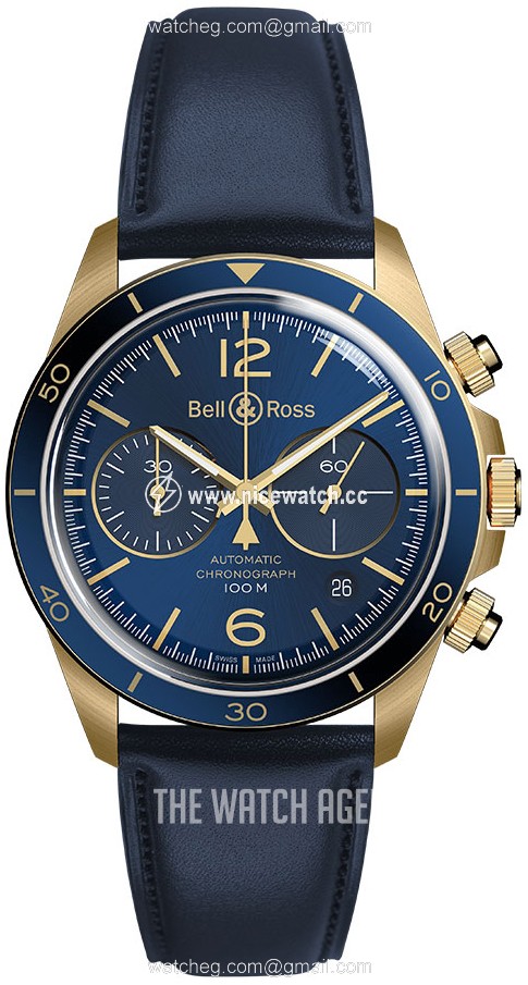Bell & Ross Br V2-94 Automatic winding Men's Dress / Sport BRV294-BLU-BR-SCA